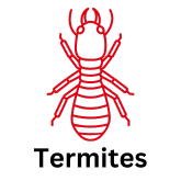 termite icon in red